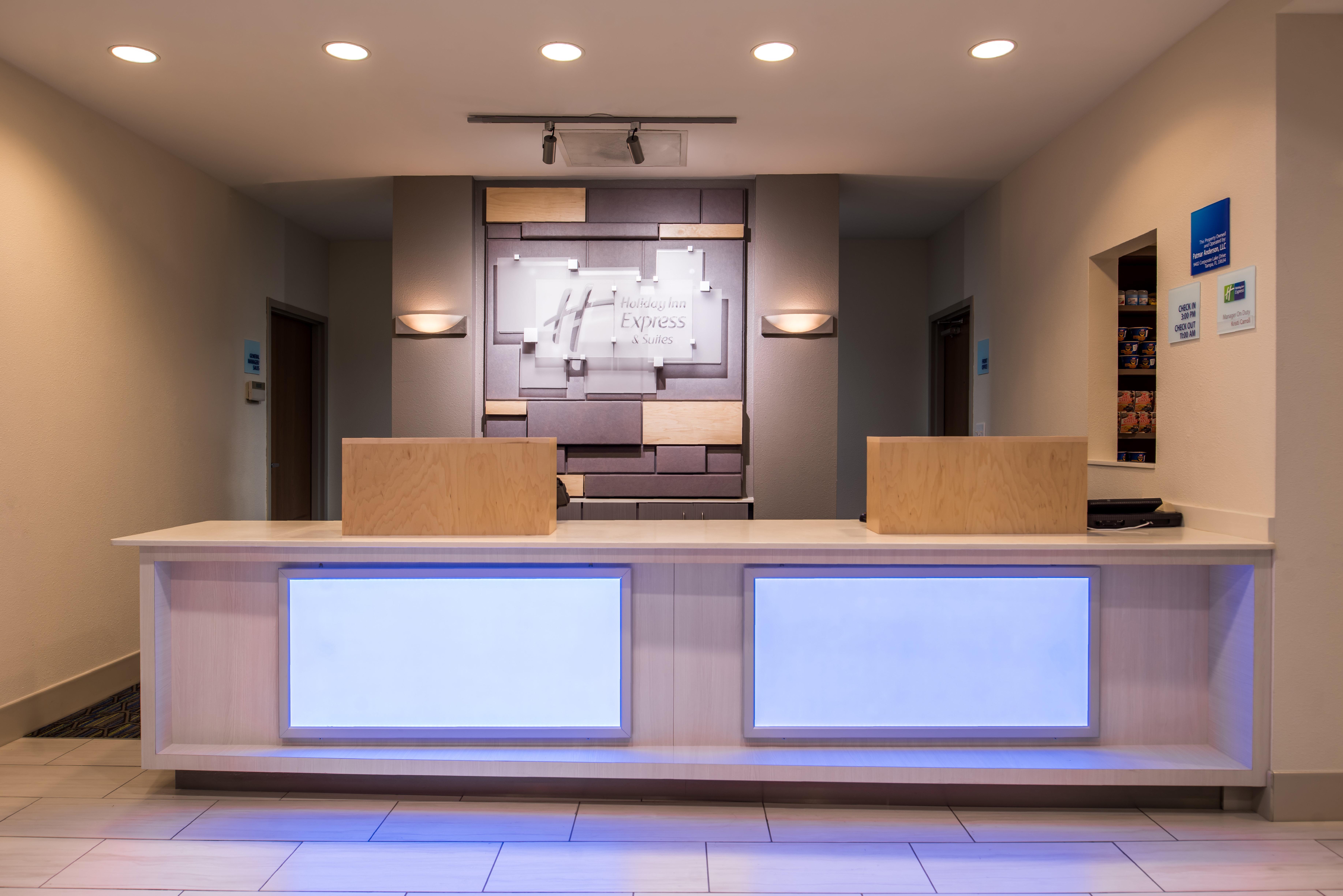 Holiday Inn Express Hotel & Suites Tampa-Anderson Road-Veterans Exp By Ihg West Chase Exterior foto